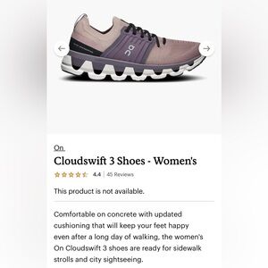 On - Cloudswift 3 Shoes